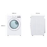 Secadora a Gas Carga Frontal de 44 libras Smart Diagnosis - Imagen 8