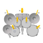 Set de Micrófonos de Batería de Alto Rendimiento DRUMSETSESION I - Imagen 2