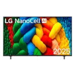 Televisor de 50″ LG AI NanoCell NANO80 4K Smart