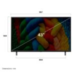 Televisor de 43″ LG AI NanoCell NANO80 4K Smart - Imagen 2