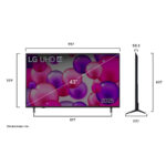 Televisor de 43″ LG UHD AI 4K Smart TV 2025 43UA8000PSB - Imagen 3