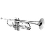 Trompeta Niquelada con boquilla Vivaldi YWTR-01N