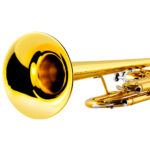 Trompeta Vivaldi Dorada con boquilla YWTR-01 - Imagen 3