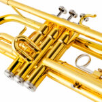 Trompeta Vivaldi Dorada con boquilla YWTR-01 - Imagen 4