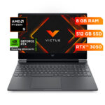 Laptop Gaming Victus 15.6" FHD, AMD Ryzen 5, 8 GB RAM, 512 GB SSD, Windows 11, 15-fb3009la