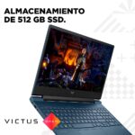 Laptop Gaming Victus de 15.6″ FHD, Intel Core i5, 16 GB RAM, 512 GB SSD, Windows 11 Home 15-fa0022la - Imagen 8