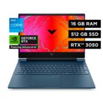 Laptop Gaming Victus de 15.6″ FHD, Intel Core i5, 16 GB RAM, 512 GB SSD, Windows 11 Home 15-fa0022la