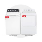 Combo Lavadora de 22Kg y Secadora de 22Kg